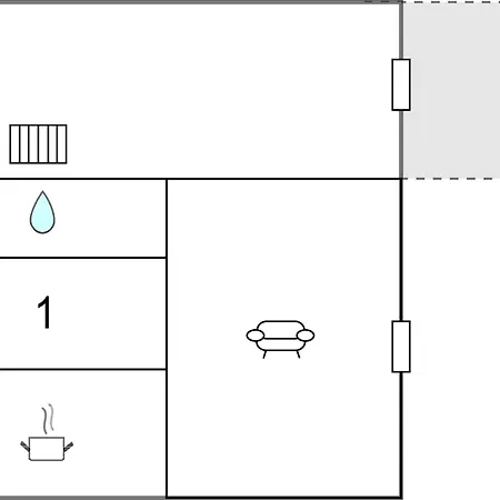 1 Bedroom Gorgeous In Apartment *