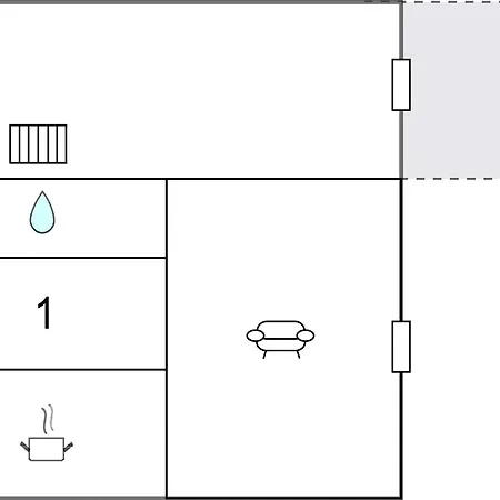 1 Bedroom Gorgeous In Apartment *